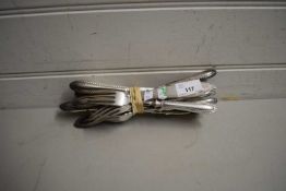 COLLECTION OF SILVER PLATED FISH CUTLERY