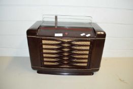 PHILIPS BAKELITE CASED RADIO