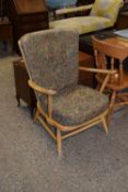 VINTAGE ERCOL ARMCHAIR WITH LOOSE CUSHIONS