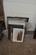 VARIOUS ASSORTED FRAMED PICTURES