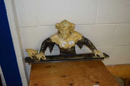 PLASTER WORK MODEL OF A JESTER