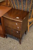 VINTAGE WALNUT VENEERED SEWING CABINET