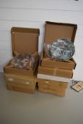 QUANTITY OF VARIOUS BOXED COLLECTORS PLATES