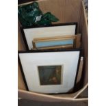 BOX OF MIXED PICTURES