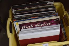 ONE BOX OF MIXED LPS