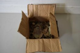 BOX OF METAL DETECTING FINDS