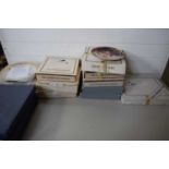 MIXED LOT VARIOUS BOXED COLLECTORS PLATES