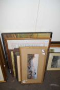 MIXED LOT VARIOUS FRAMED PICTURES, PRINTS (8)