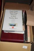 BOX OF MIXED BOOKS - MOTOR CAR INTEREST TO INCLUDE ROLLS ROYCE