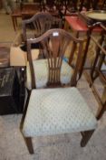 PAIR OF 19TH CENTURY WIDE SEATED ARMCHAIRS