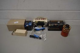 QUANTITY OF BOXED RACING CARS INCLUDING JPS LOTUS 77, ELF TYROL C121 AND A BOXED DINKY BEDFORD VAN