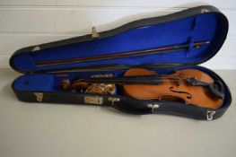 CASED VIOLIN WITH BOW