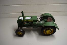 LARGE MODEL OF A JOHN DEERE TRACTOR