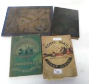 Group of four Junior stamp albums, all containing principally used low value countries of the