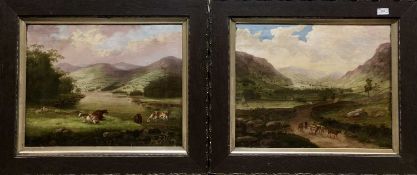 W. Heap (British, Late 19th Century), Lake District views (pair)17 x 21ins.Qty: 2
