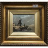 Style of Jacob van Ruisdael (Dutch 17th Century), oil on board.5 x 6.5 insQty: 1