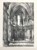 Samuel Prout (British, 19th Century), Sixty prints of European landscape and cityscapes presented in