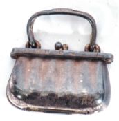 Sterling stamped handbag charm