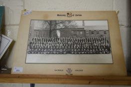 UNIVERSITY OF DURHAM, HATFIELD COLLEGE PHOTOGRAPH MAY 1968, MOUNTED BUT NOT FRAMED