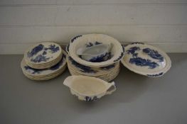 QUANTITY OF JOHNSON BROS 'THE OLD MILL' PATTERN TABLE WARES