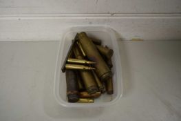 ONE BOX VARIOUS SMALL SHELL CASES