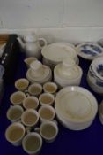 QUANTITY OF BILTONS FLORAL DECORATED DINNER WARES
