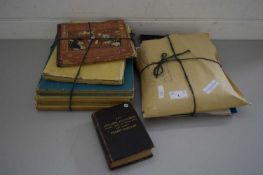 MIXED LOT: VINTAGE BOOKS, MODERN THEATRE PROGRAMMES, SMALL BOOK 'THE APPRAISER AUCTIONEER POCKET