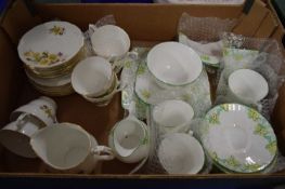 ONE BOX MIXED TEA WARES