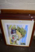 ROY DIDWELL, COLLECTION OF COLOURED PRINTS OF FARMING SCENES, PLUS FURTHER BARRY PRICE AIRCRAFT