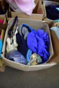 ONE BOX MIXED VINTAGE LADIES CLOTHES