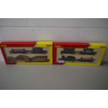 HORNBY MODEL RAILWAYS BOXED BREAKDOWN PACK AND BOXED RAILROAD TRAIN PACK (2)