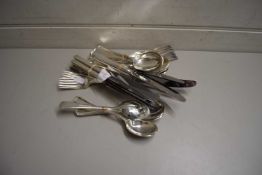 COLLECTION OF SILVER PLATED CUTLERY