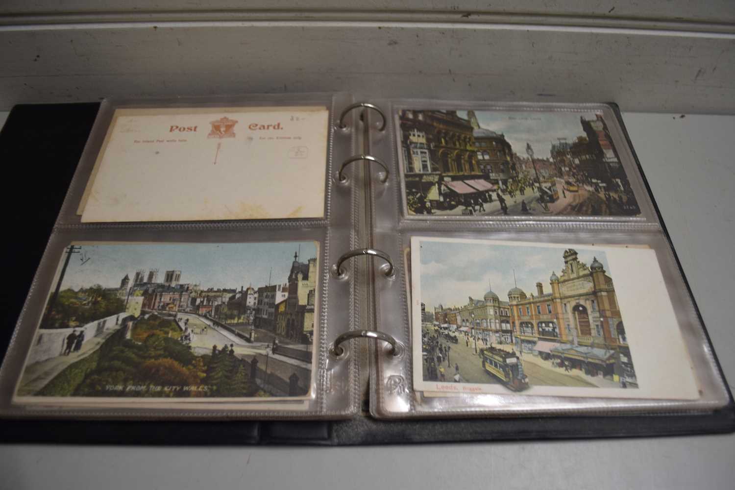 SMALL ALBUM VARIOUS EARLY 20TH CENTURY POSTCARDS