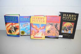 J K ROWLING: HARRY POTTER AND THE DEATHLY HALLOWS 1ST EDITION, HARRY POTTER AND THE HALF-BLOOD