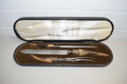 CASED MAPPIN & WEBB CARVING SET