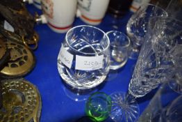 MIXED LOT VARIOUS CLEAR DRINKING GLASSES