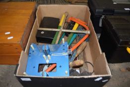 ONE BOX OF MIXED TOOLS