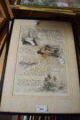 FOUR FRAMED PRINTS AFTER ROWLAND LANGMAID, 'THE LAWS OF THE NAVY'