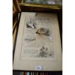 FOUR FRAMED PRINTS AFTER ROWLAND LANGMAID, 'THE LAWS OF THE NAVY'