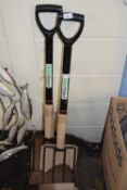 TWO AS NEW GARDEN FORKS
