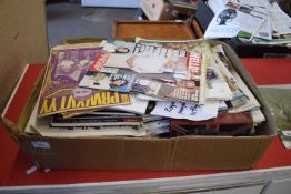 BOX OF ROYALTY RELATED MAGAZINES AND NEWSPAPERS