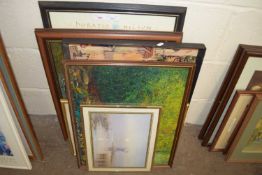MIXED LOT : FRAMED PICTURES