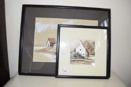KING, TWO STUDIES, TOLLESBURY, ESSEX AND COUNTRY COTTAGE, F/G (2)