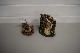 TWO BOYDS BEARS FIGURES