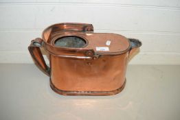 19TH CENTURY COPPER HOT WATER CONTAINER
