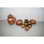 STUDIO POTTERY COFFEE SET