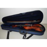 MODERN INTERNATIONAL STUDENT VIOLIN WITH TRAVEL CASE