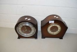 SMITHS MANTEL CLOCK AND ONE OTHER