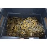 BOX OF HORSE BRASSES