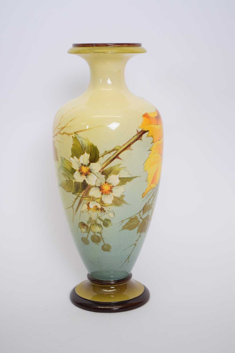 Doulton Lambeth Vase by Emily Gillman - Image 5 of 6